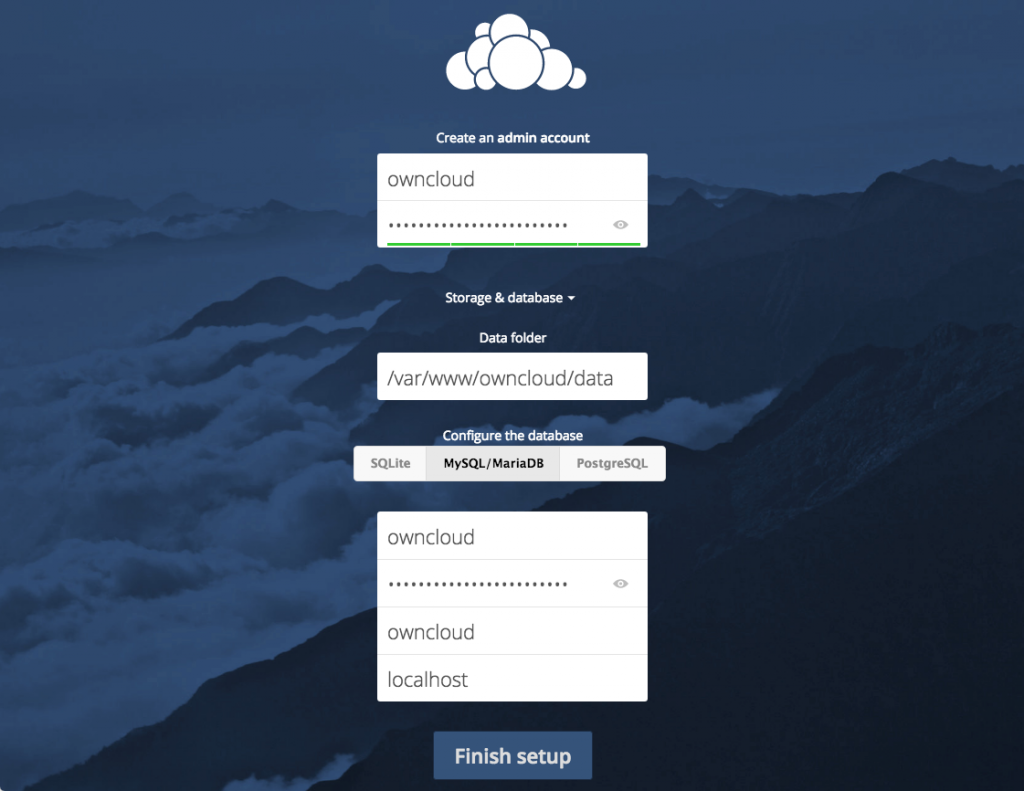 ownCloud su Ubuntu