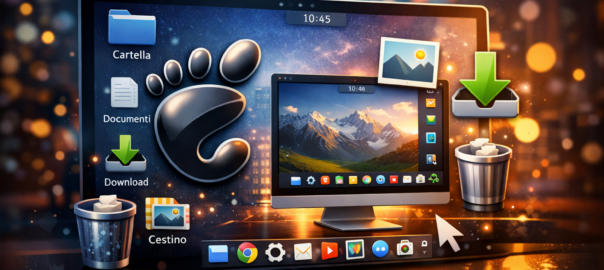 Gnome 3.28: come riavere le icone del desktop