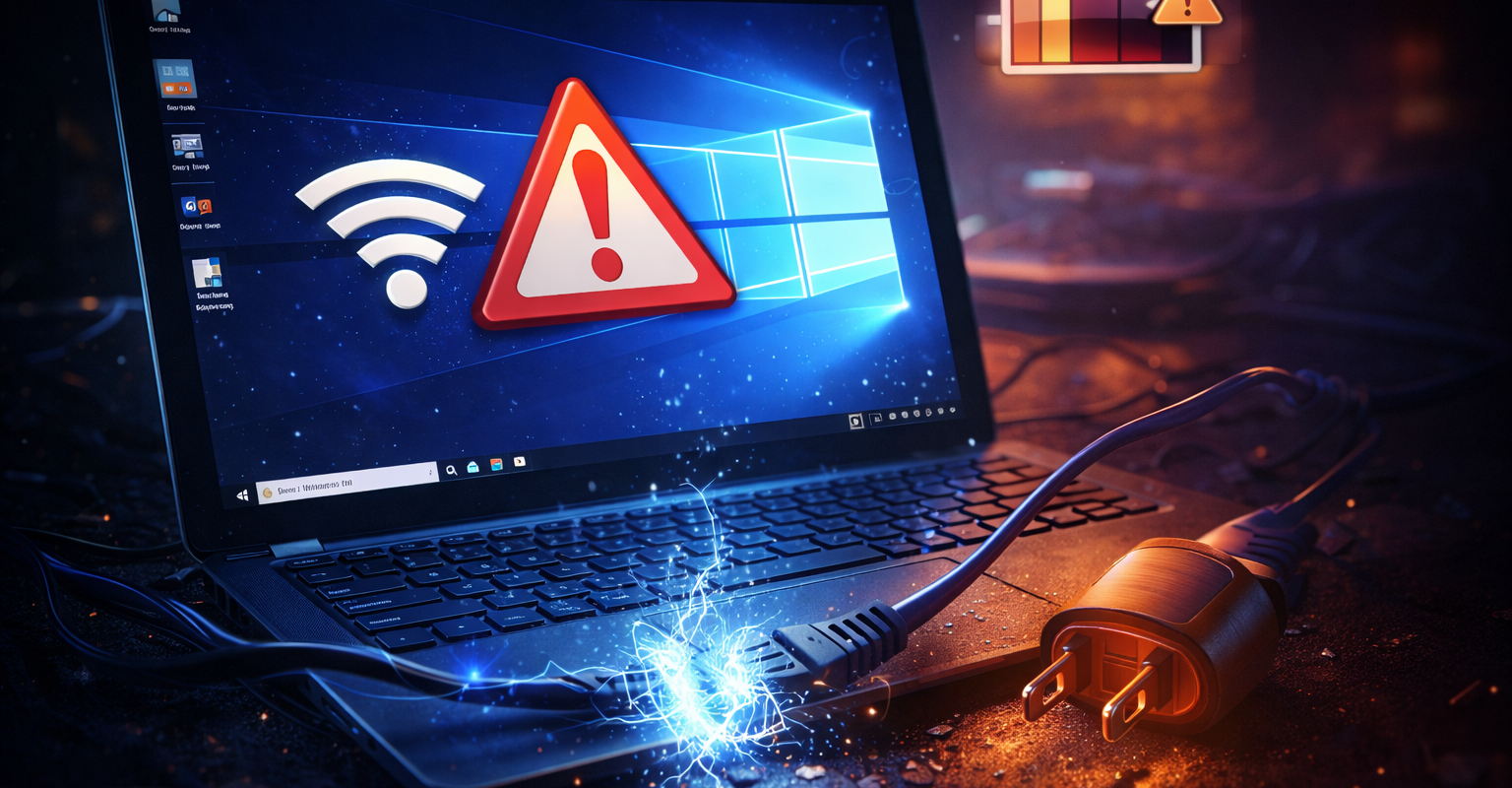 Disconnessione Internet improvvisa su Windows 10? Il colpevole è il risparmio energetico: ecco come risolvere