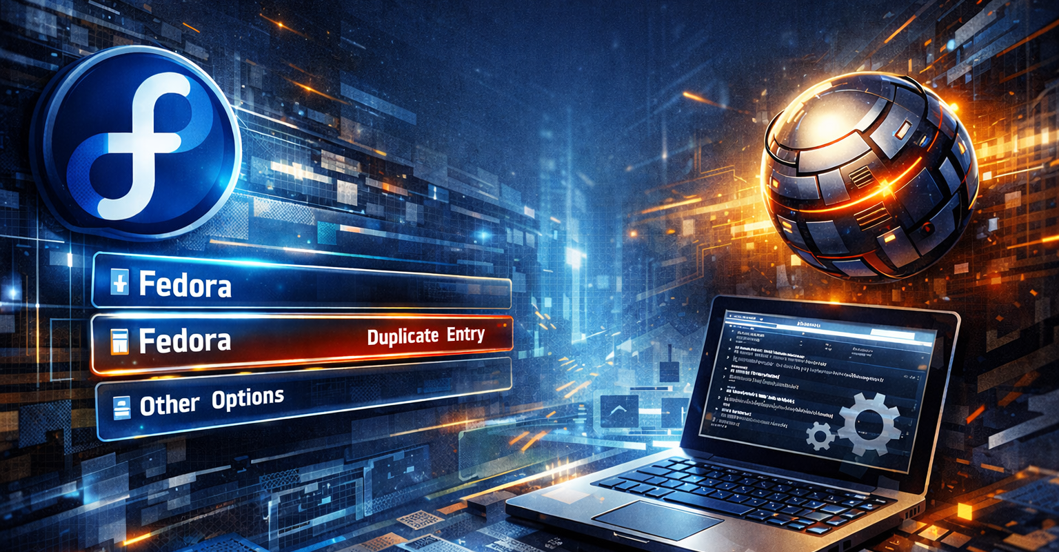 Come rimuovere le voci duplicate di Fedora nel boot dopo aggiornamento kernel: guida passo passo