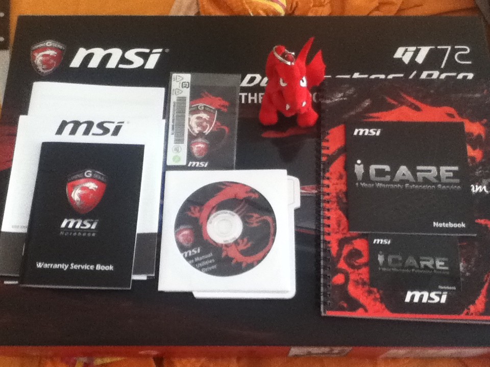 Unboxing MSI GT72S