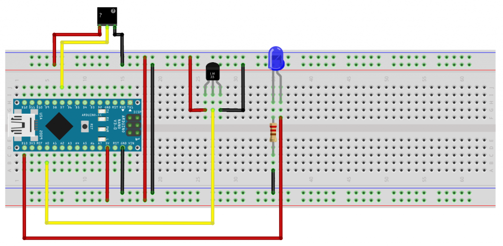 Arduino: controllo a distanza della temperatura