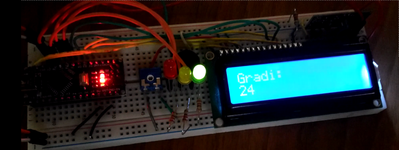 Arduino: controllo a distanza della temperatura